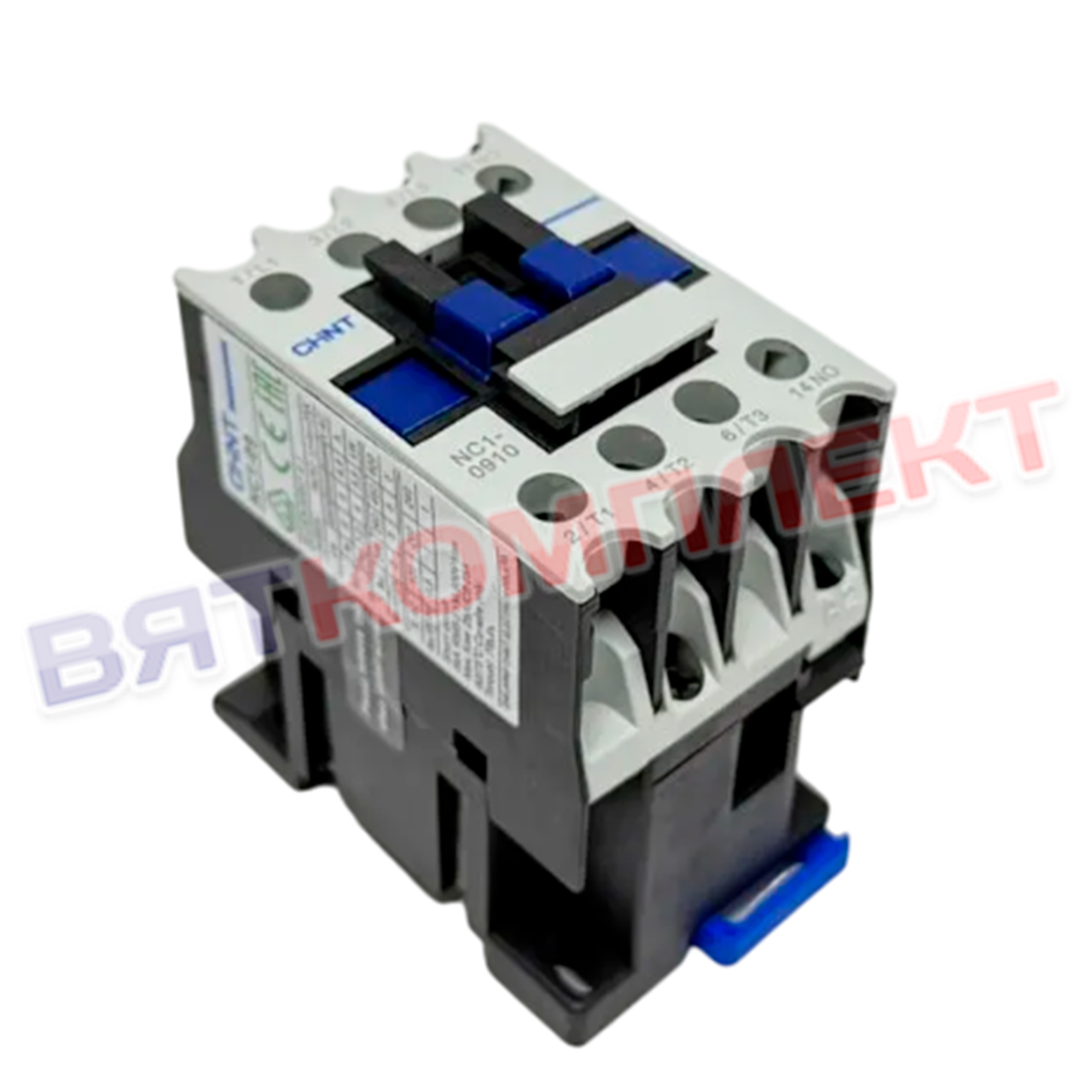 Контактор NC1-0910 9А 230В AC 1НО AC-3 (R) CHINT 221033