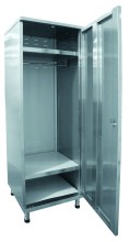 Шкаф для одежды ШРО-6-0 нерж. (600х560х1800 мм.)