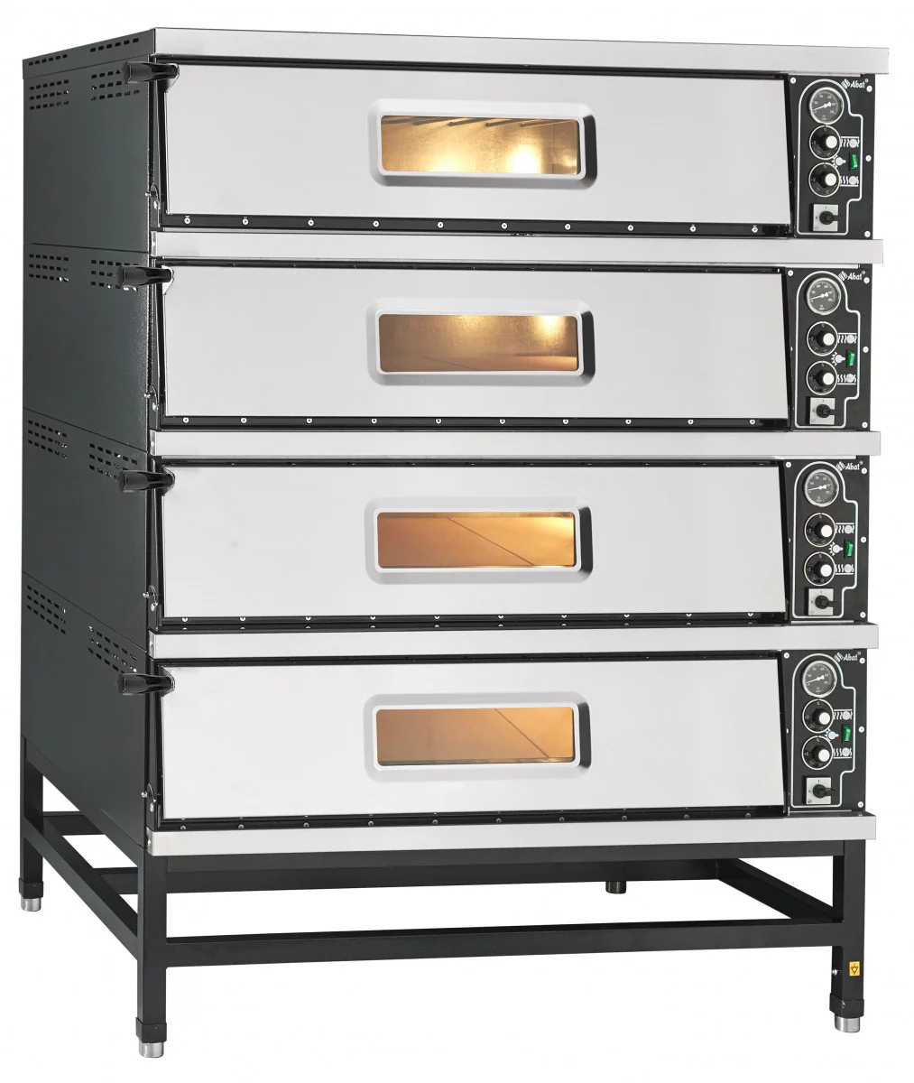 Печь электрическая для пиццы ПЭП-6 без крыши Абат (Abat)