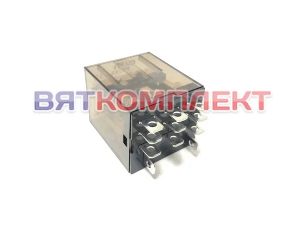 Реле HHC68A-3Z-220A 220VAC,10A/240VAC/28VDC 3PDT\NCR 3 переключения