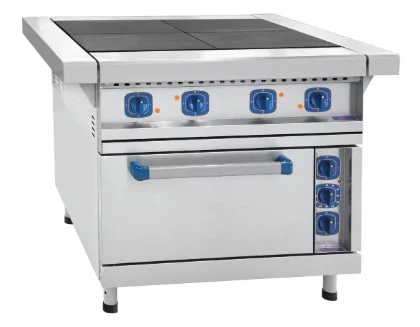 Плита электрическая ЭП-4ЖШ, 4 конфорки, КЭТ-0,12, стандартная духовка, 1050x895x860 мм, лицев. нерж. Абат / Abat