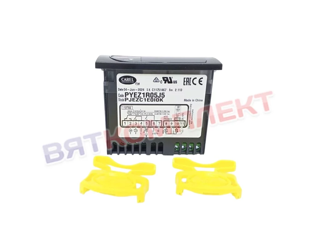 Электронный блок PYEZ1R05J5 (без датч.) CAREL для холодильника Polair (41290110100d)
