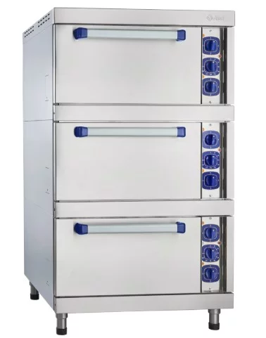 Шкаф жарочный ШЖЭ-3-Э, эмалированная духовка, 840x900x1500 мм, лицев. нерж.				
