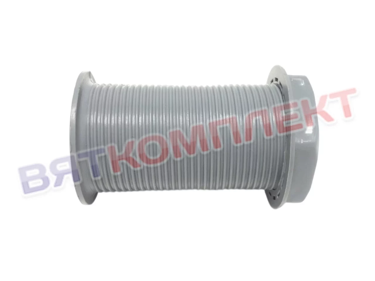 Патрубок пластиковый с гайкой d40x80мм н№1099.6  (клапан спускной) для холодильных горок (стеллажей, витрин) в дренаж CRYSPI