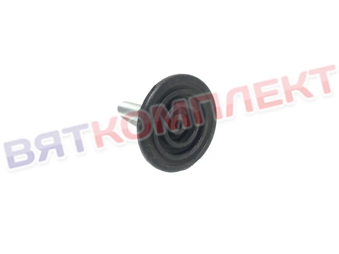 Опора резьбовая М10х40, Н=61 мм, d=48 (черн.) для регулируемой ножки на холодильные шкафы CM107-G, DM105-S POLAIR 45017000800d