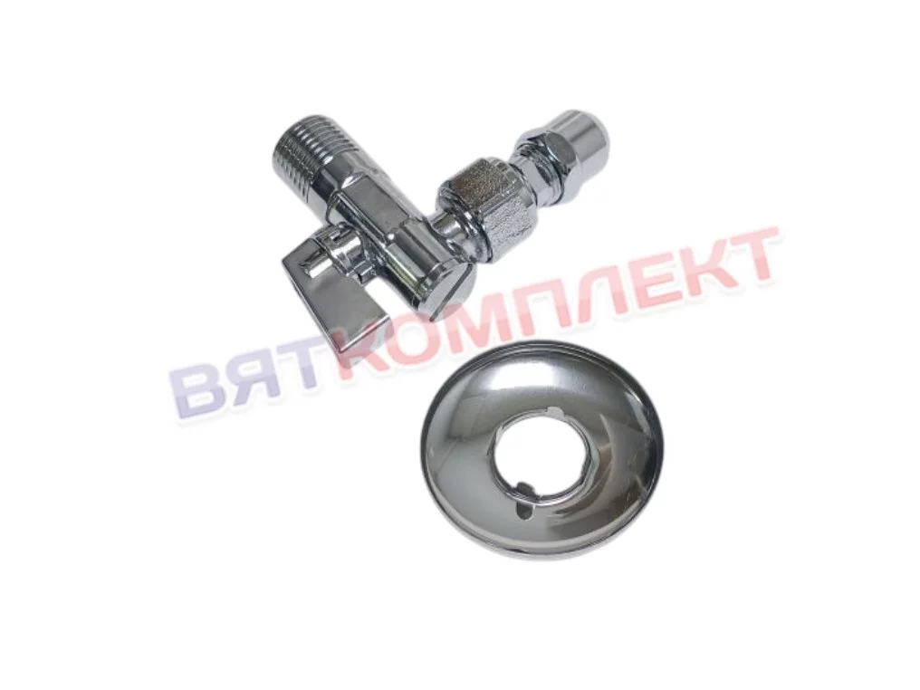 Кран шаровый угловой мини 1/2 КПЭМ Abat (12000025666) 