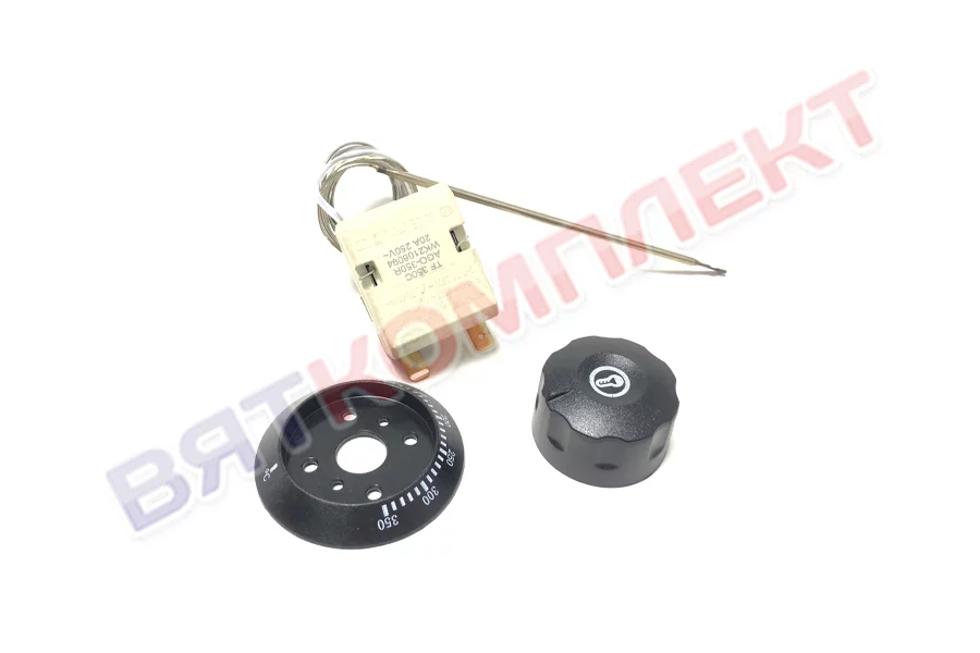 Термостат (терморегулятор) капиллярный духовки 20А/250V/2.2 m/50-350°С (Аналог Т32М-06)
