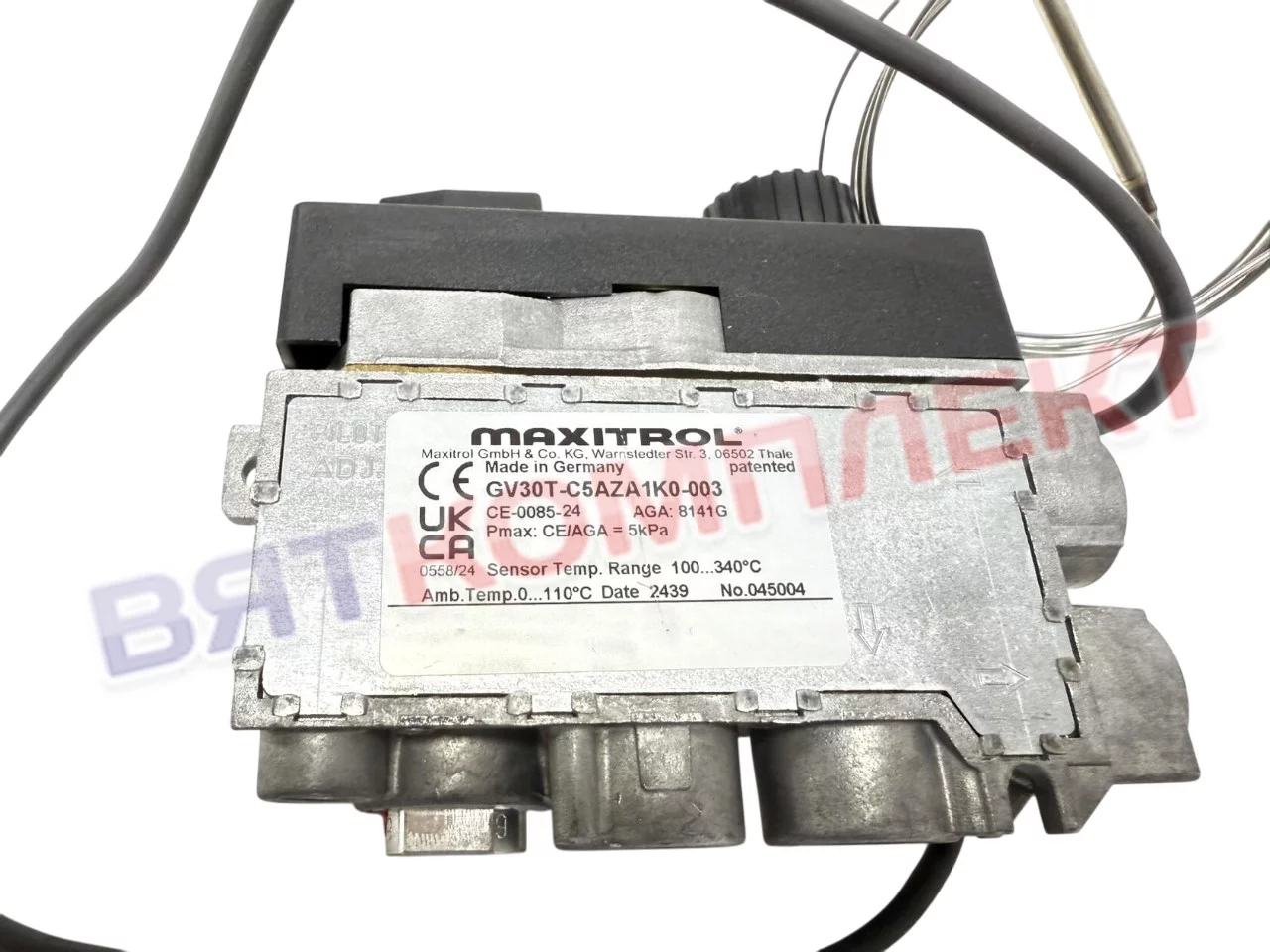 Кран газовый GV30T (52801300) Abat
(12000046274)