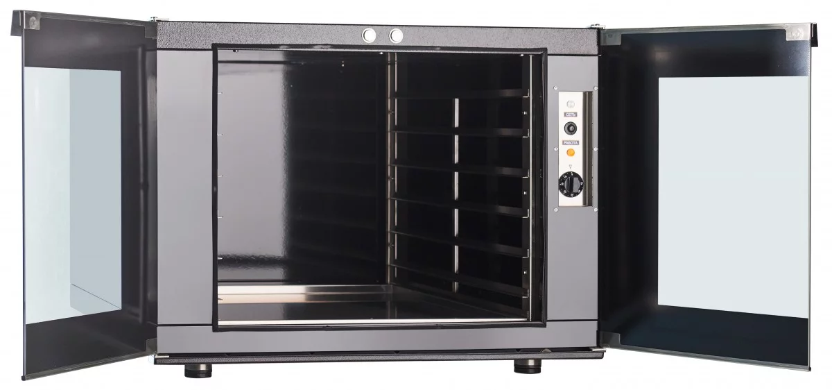 Шкаф расстоечный тепловой ШРТ-8Э (эмаллированный, 8 уровней, 400*600, под конвекц.печи, без противней) Абат (Abat)