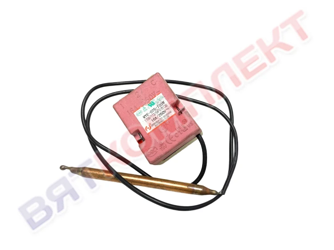 Термостат (терморегулятор)  Термекс на 75 гр. (06) 16A/250V