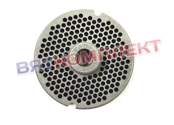 Решетка для мясорубки с втулкой TJ-12 отверстия ⌀3 мм d70 (70х10) системы Enterprise