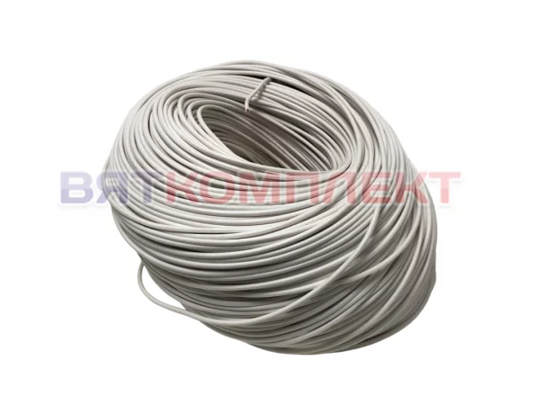 Провод ПРКА 2,5 белый для духовых шкафов и плит Abat.
