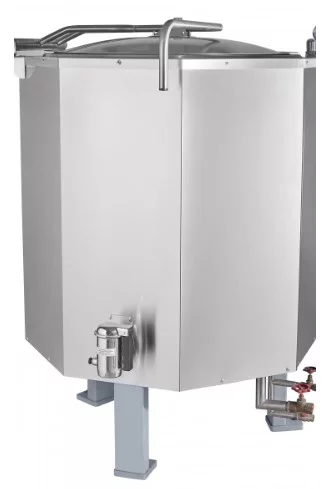 Котел пищеварочный паровой КПЭМ-400П абат / abat