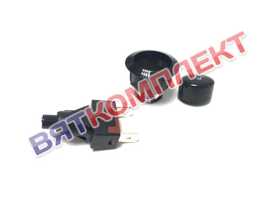 Кнопка (микровыключатель) с фиксацией 3INDY16KS10 (кнопка Свет) для конвекционных печей Abat 12000060841