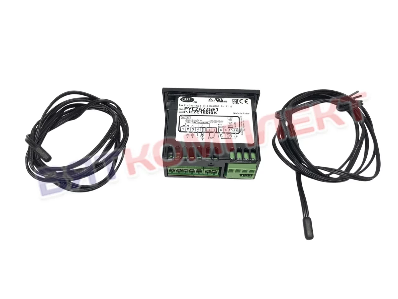 Контроллер (микропроцессор) PJEZC1E0I0K 230VAC 30A 8A 5A 2NTC (PYEZ1R05J5) аналог EW 974 (2 датчика)