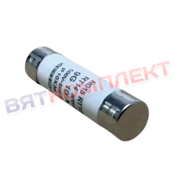 Предохранитель 10А 500В 10x38mm керамика; быстрый (gG/gL)