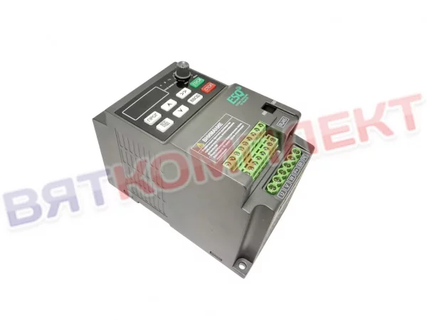 Частотный преобразователь ESQ-A500-021-0.4K 0.4кВт 220В (ESQ-230-2S) для ПКА 6,10 ПКА Abat (Настроенный)