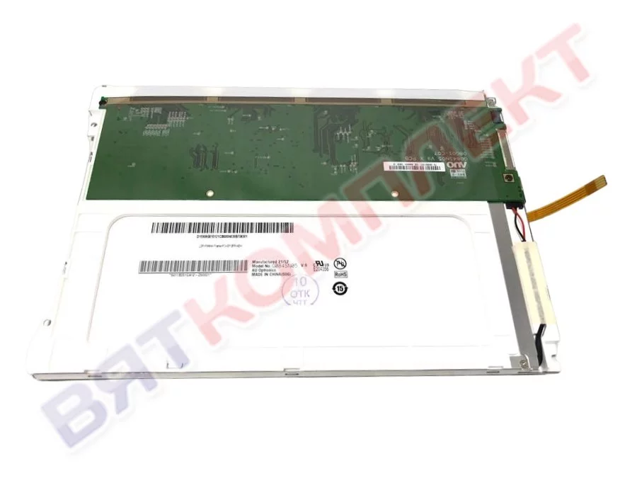 Экран (дисплей) ТФТ AUO G084SN05 для пароконвектоматов ПКА6,10,20-1/1ПП2 Abat (12000061061)