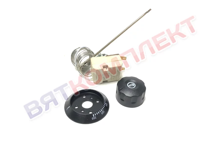 Термостат (терморегулятор) капиллярный духовки 20А/250V/2.2 m/50-350°С (Аналог Т32М-06)
