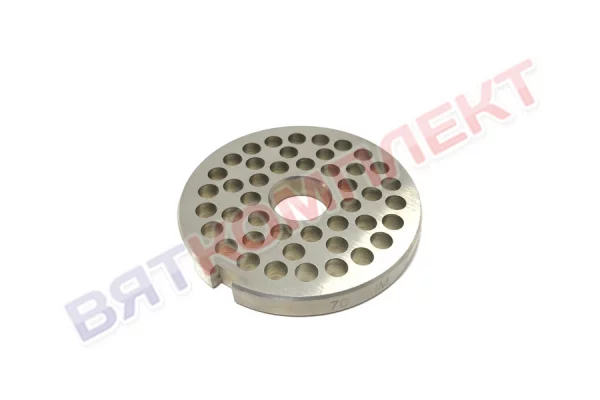 Решётка с отверстиями 6мм для мясорубки Fimar, Apach система Unger R70/12 70.004.6 под бурт