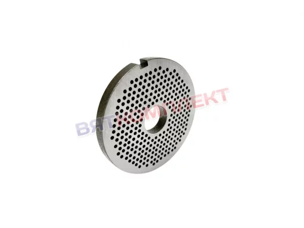 Решетка №1 для мясорубки МИМ-600(М) ,М-600 отверстия 3мм (паштетная) с буртом