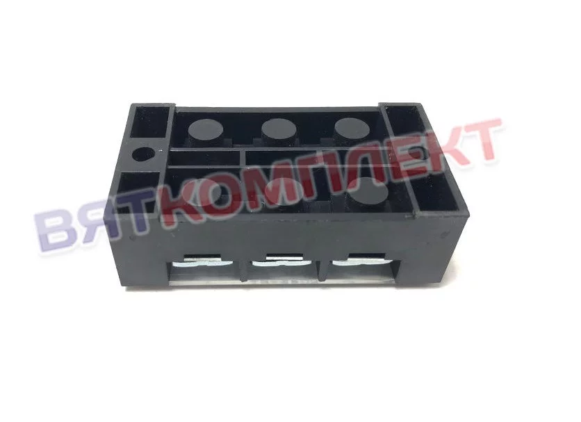 Колодка клеммная с крышкой ТВ-4503 45А Kobor (3 контакта)