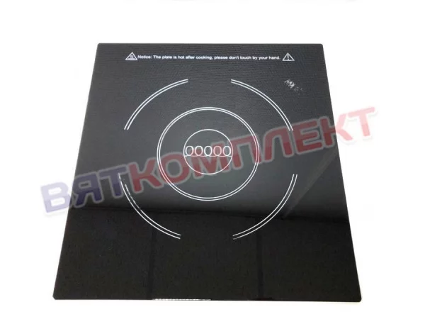 Стекло керамическое для индукции ВТ-350T (360х380х4) Челябторгтехника 0219000