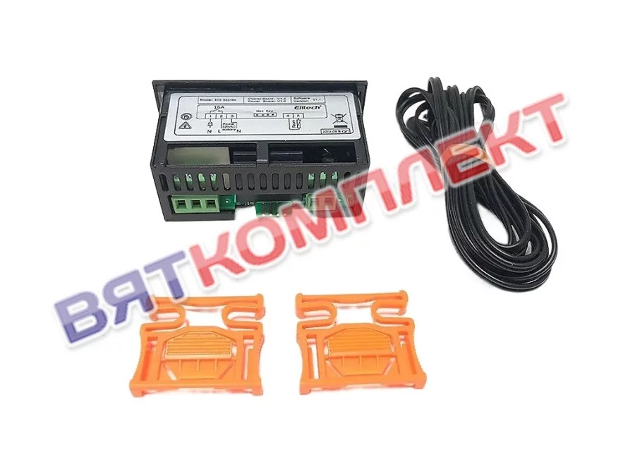 Контроллер (Микропроцессор) ECS-961 8А Elitech (1 датчик)