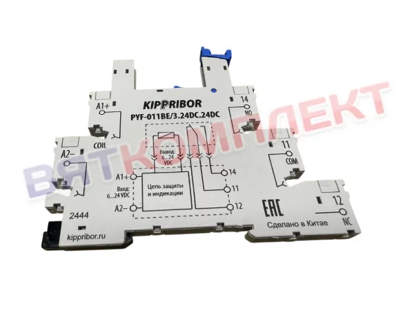 Колодка с винтовыми клеммами для реле SR-203.D , серия PYF-011