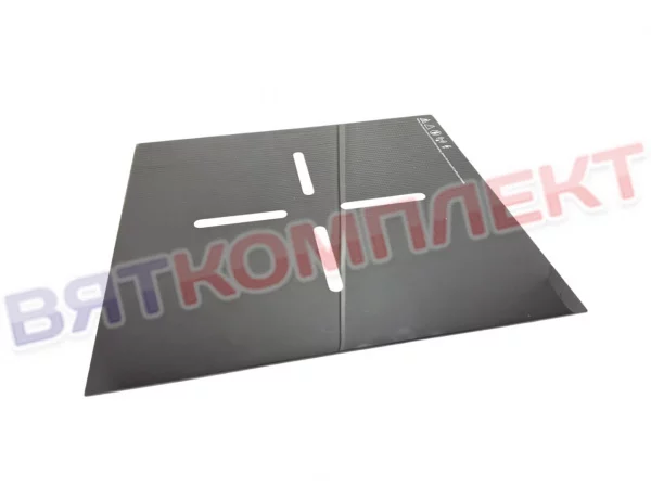 Стекло для индукционной  плиты 320*340*4 мм. (Аналог стекла Гриль Мастер 800 линия 000588 )