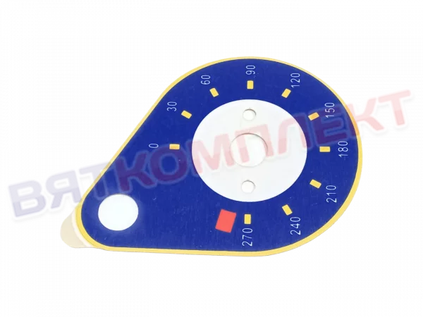 Наклейка 0-270 АКО-40Н.00.00.003-01 (пластик) под терморегулятор Abat (12000072199)