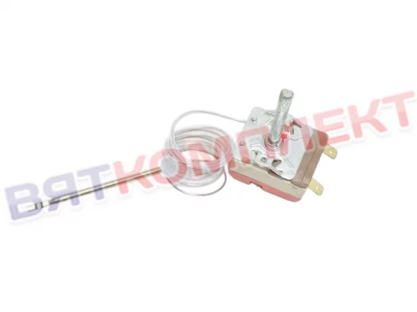 Термостат (терморегулятор) капиллярный 50-260°С градусов для духовки 20A/250V/0,9m/39mm (mod. Т260-1RF-160)