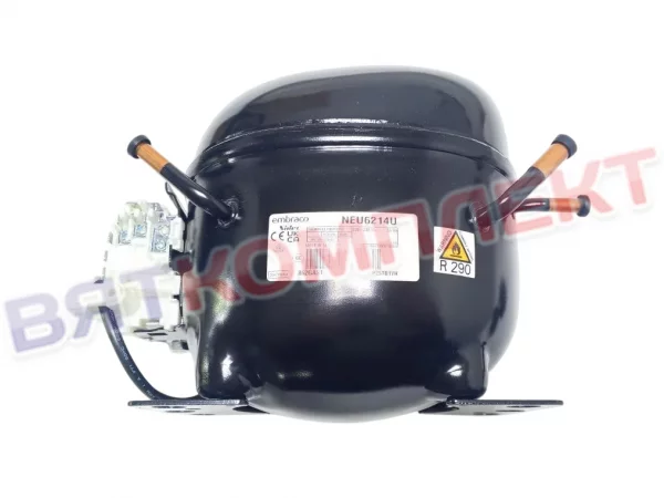 Компрессор Embraco NEU 6214U (R-290, MBP — среднетемпературный, To –10°C, Tk +45°C — 915 Вт