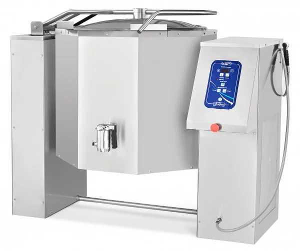 Котел пищеварочный электрический КПЭМ-160-О со сливным краном Абат (Abat)