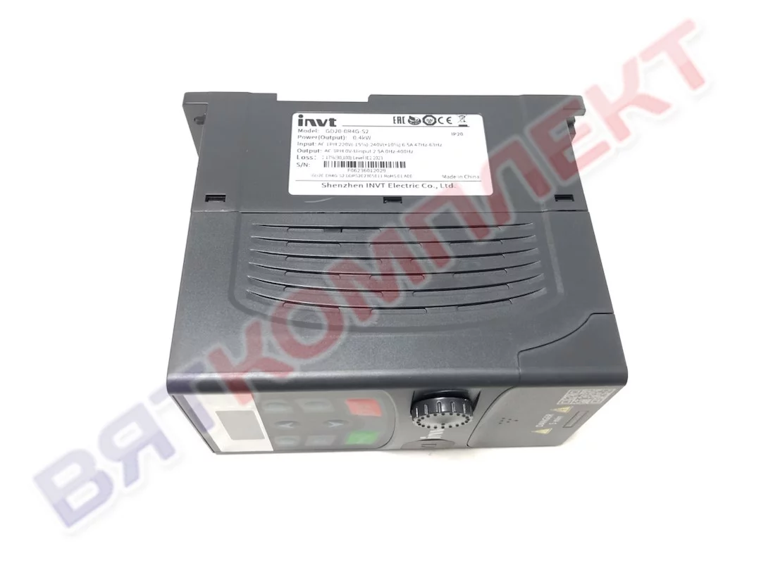 Вязьма частотный преобразователь GD20-0R4G-S2 0,4 кВт 220В ВМЗ