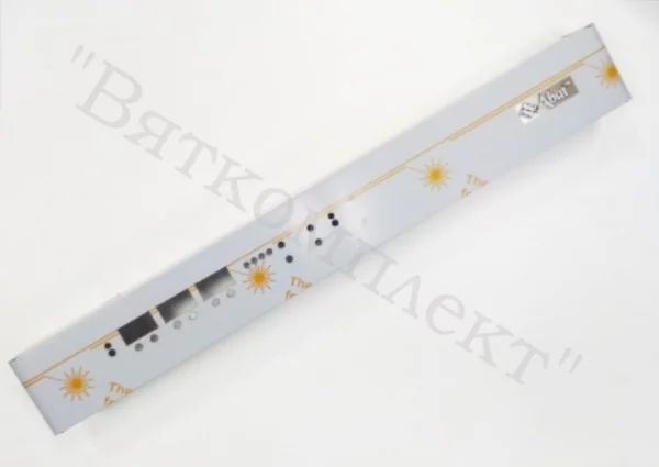 Панель управления АШЗ-10.09.001 со шпильками М4х16 мм и с наклейкой ''Абат''  для ШОК Abat (21001005762)
