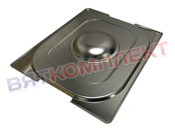 Крышка гастроемкости GN 1/2 с ручкой (с вырезом под ручки гастроемкости)
