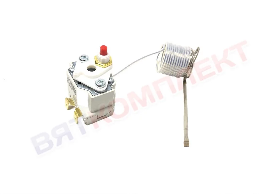 Термостат аварийный (термоограничитель)  230°C градусов GTLUR 049  с кнопкой 