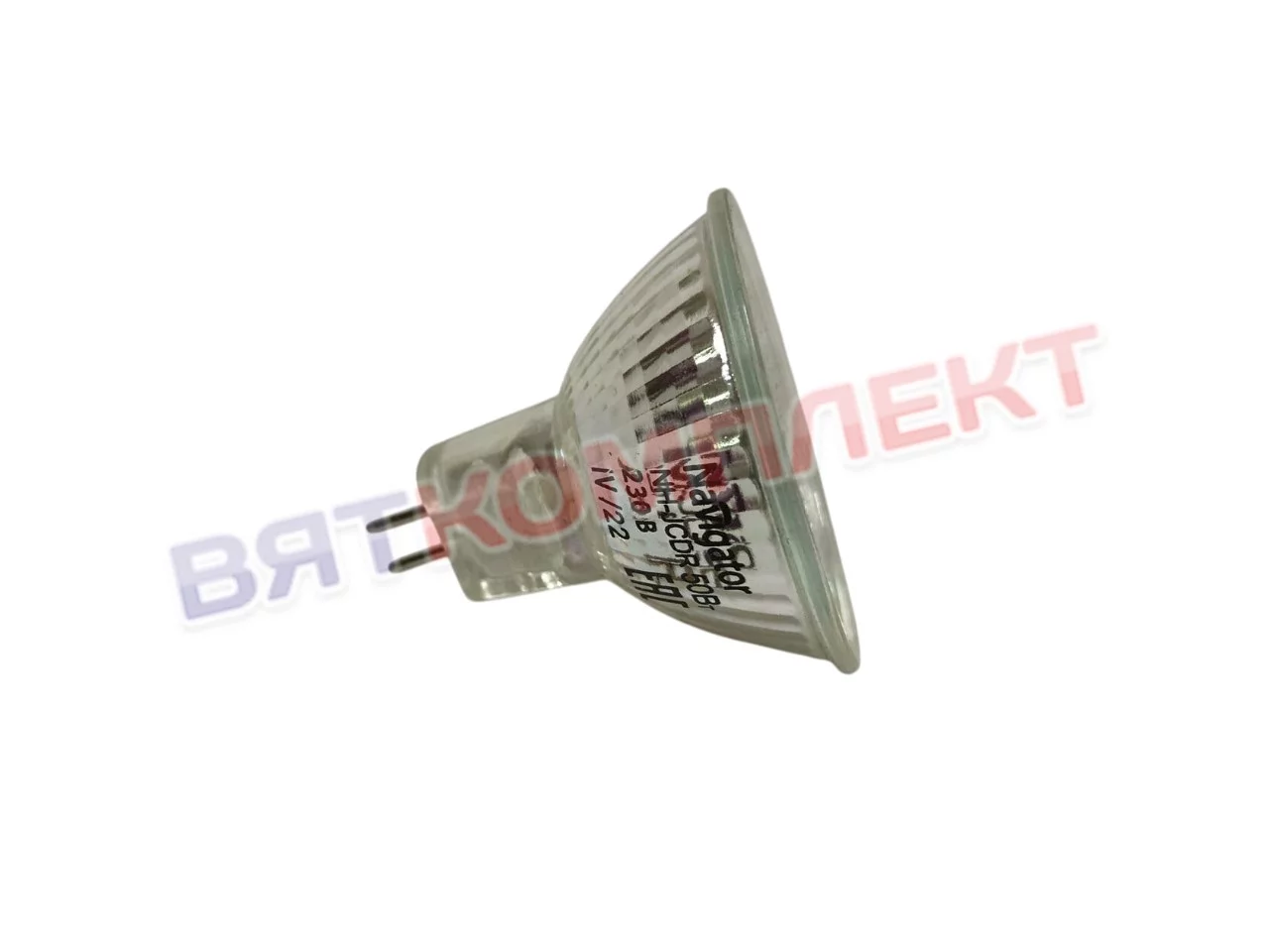 Лампа MR-16 220В 50Вт со стеклом JCDR для ШРТ-4, ШРТ-6 и ВТН70-7725 Abat 12000006962
