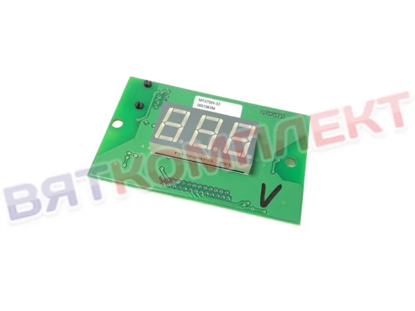 Контроллер, плата индикации для МПК-400Ф,500Ф,500Ф-01,500Ф-01-230,500Ф-02 (выпуск 02.2017-02.2020) 15000171003 Abat