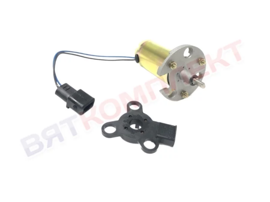 Моторедуктор (привод заслонки) МРЗО-01 (аналог двигателя коллекторного 25GA-RC385-1228) + резистор для ПКА Abat (альтернатива)