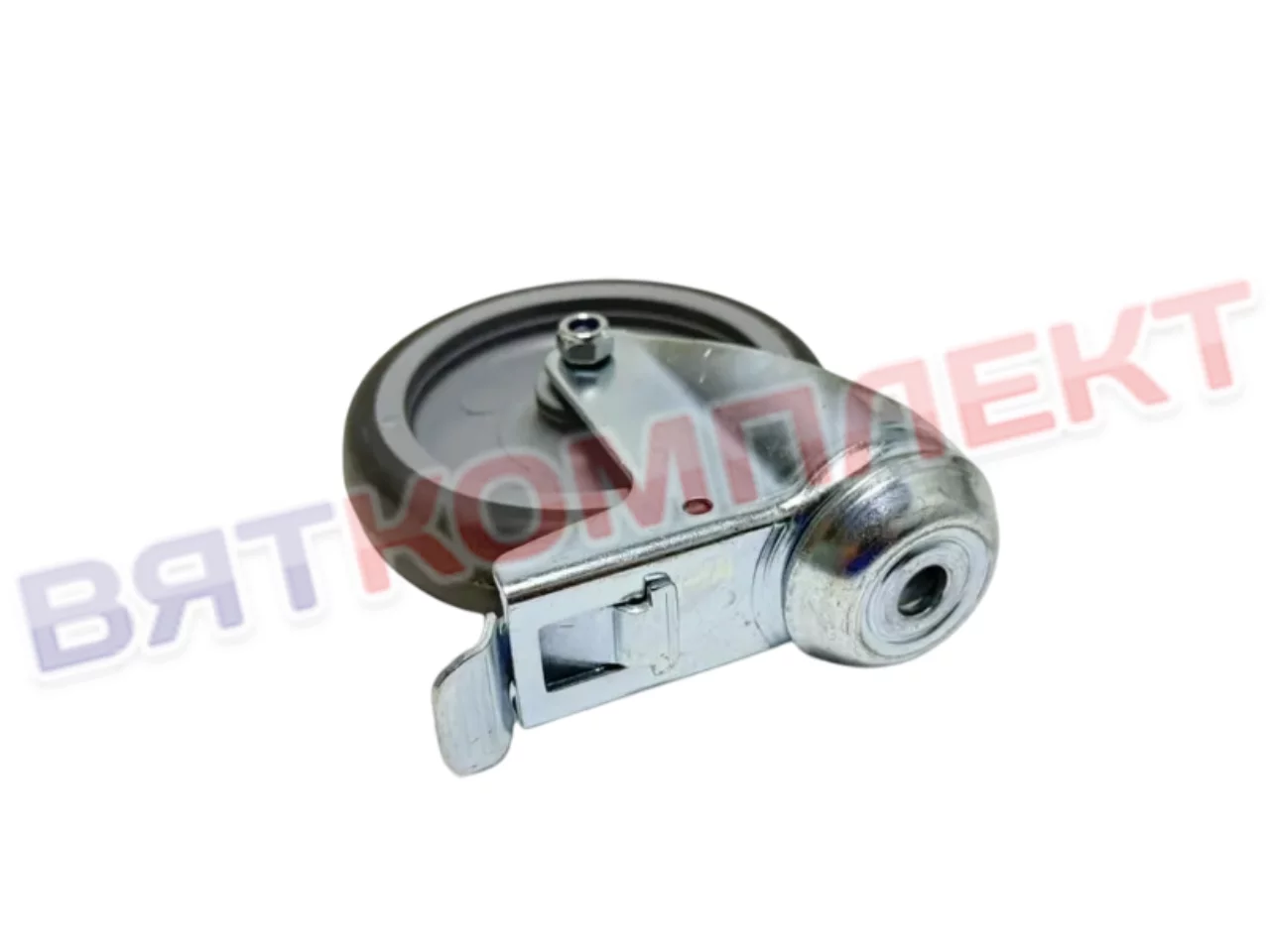 Колесо поворотное 1300-МТВ-100-F04 под болт.с торм, разборное (12000000670) Abat