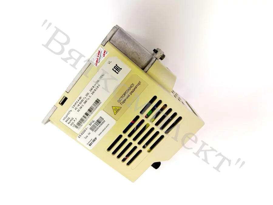 Преобразователь частоты E5-8200-F-SP5L 0,4 кВт 220В для пароконвектоматов ПКА Abat (12000060472)