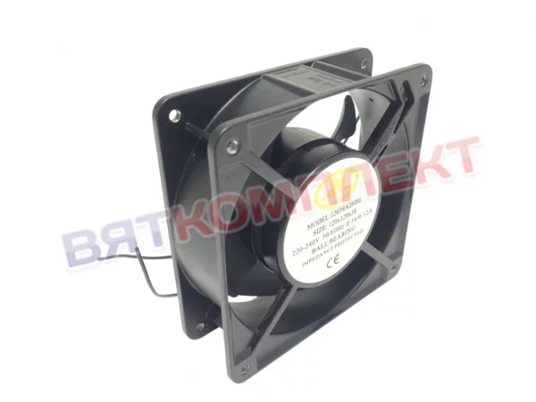Вентилятор (обдува) осевой YZ 120*38 BL, (220V, 20W, Китай) для ПКА Abat 12000069331 2.58.050.20
