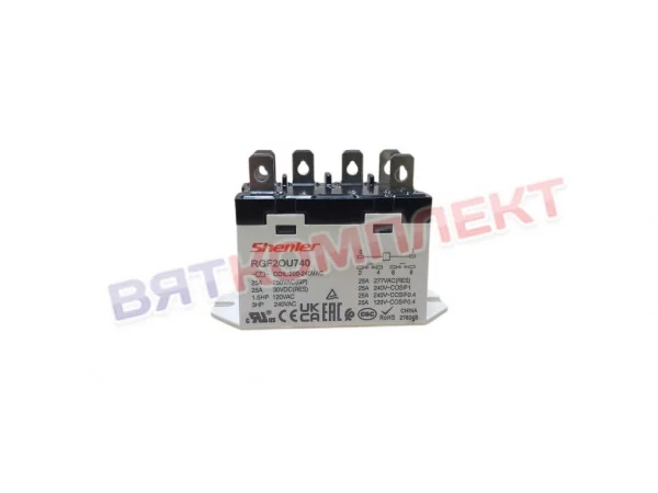 Реле SHENLER RGF2OU740 FASTON  (аналог Реле Omron G7L-2A-TUB AC200/240) Abat