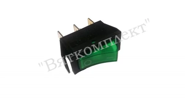 Переключатель CS 789 (зел) узкий
