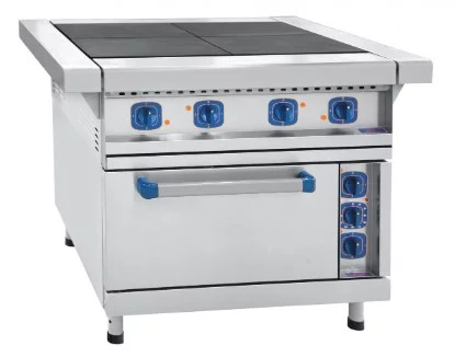 Плита электрическая ЭП-4ЖШ-01, 4 конфорки, КЭТ-0,12, нерж. духовка, 1050x895x860 мм, лицев. нерж.				
Абат / Abat