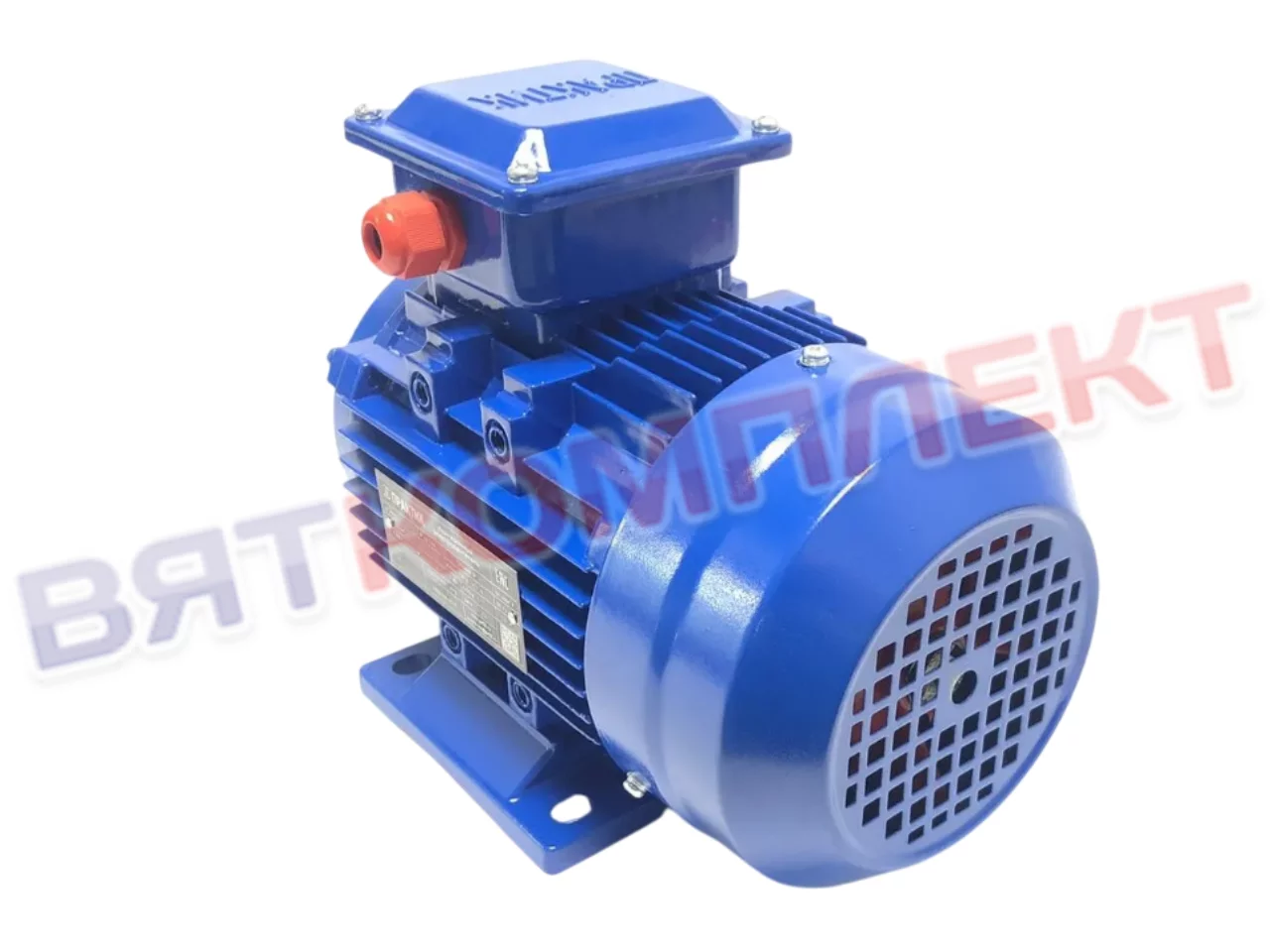 Электродвигатель АИР 80А4 1,1кВт*1500об/мин  2181 кмфл d20=100 (алюм)  со съемными лапами