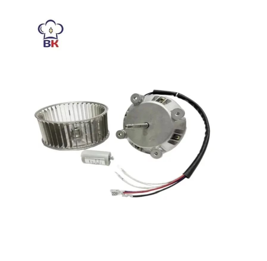 Двигатель для конвекционной печи КЭП-6;10 АБАТ, UNOX вал 10 мм, FX01 (12000046317), СТ80.OVEN.M2E NEW и Крыльчатка КЭП-6.9758.09.00.000СБ 200х88 мм, (11000025330)