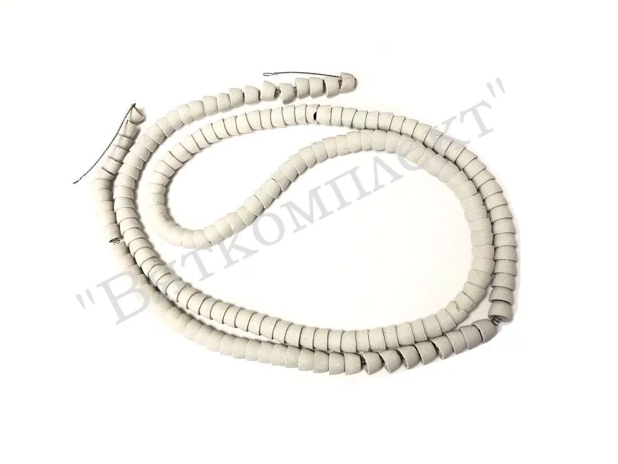 Спираль для конфорки Проммаш КЭ-0,12 с бусами 1,5 кВт 220 В (с изоляторами)